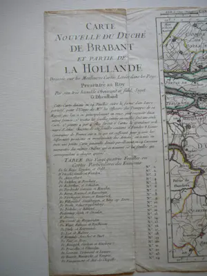 Guillaume Dheulland - Carte Nouvelle Du Brabant kopen? Bied vanaf 150!
