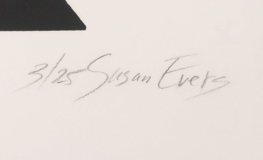 Susan Evers - Susan Evers: Zeefdruk, Zonder titel kopen? Bied vanaf 20!
