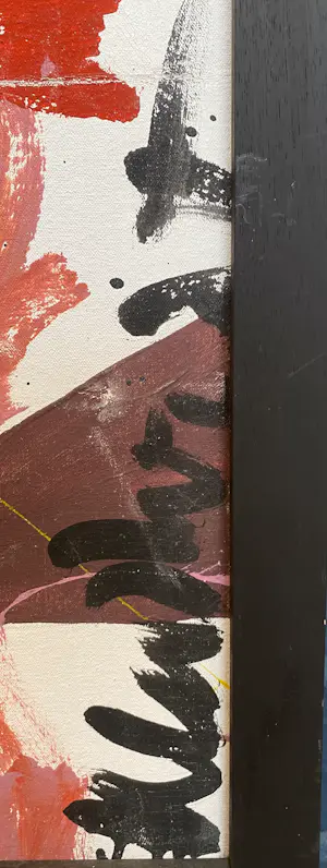 Peter Klashorst - Portret – Gemengde technieken op canvas – 77 x 66 cm kopen? Bied vanaf 750!