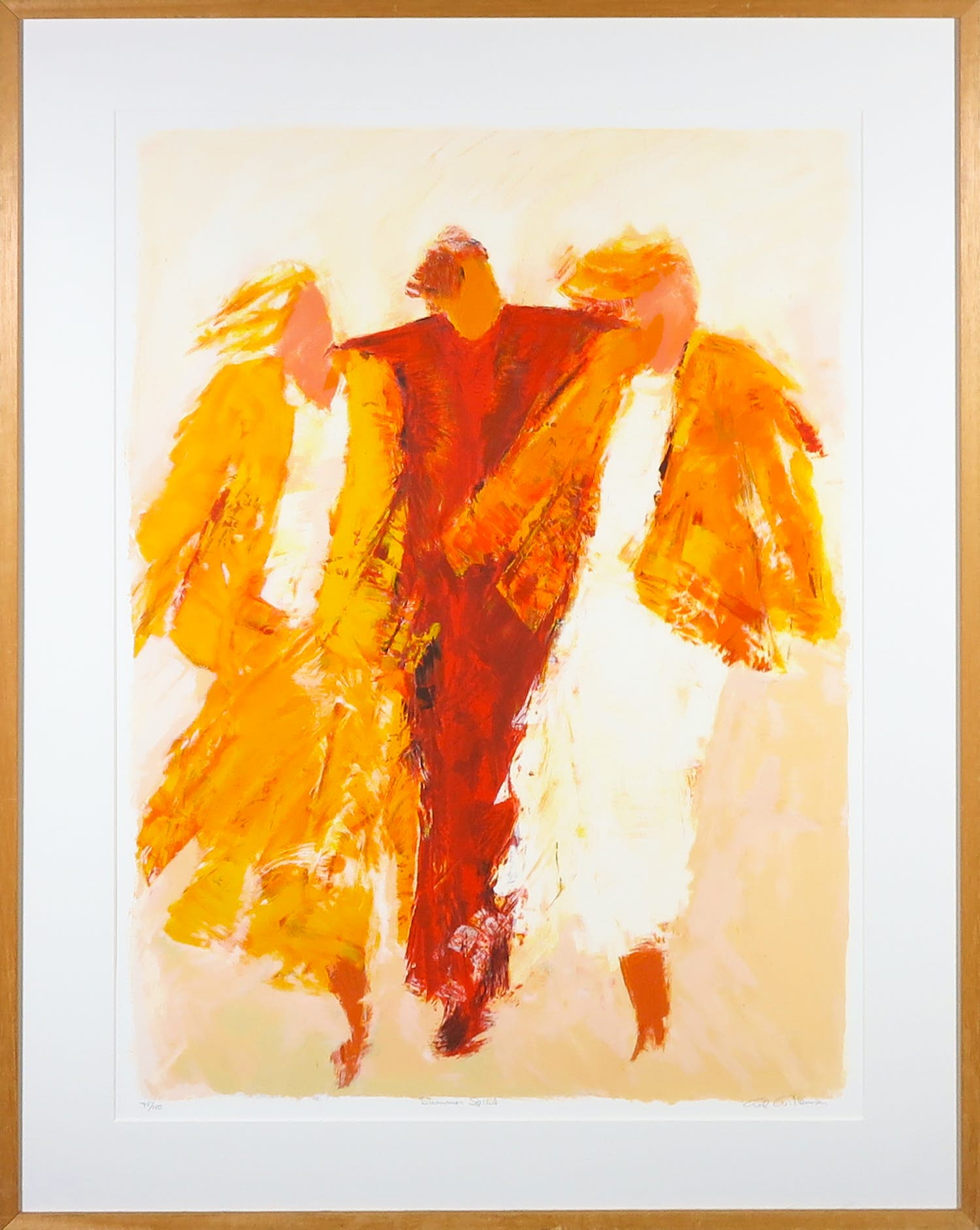 Wil Willemsen - Zeefdruk, Summer spirit - Ingelijst kopen? Bied vanaf 50!