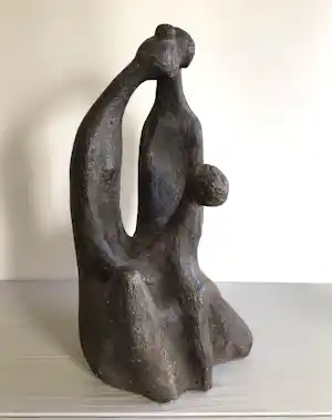 Austin Productions - Sculptuur “ Happy family “ zeldzaam verkauft für € 89!