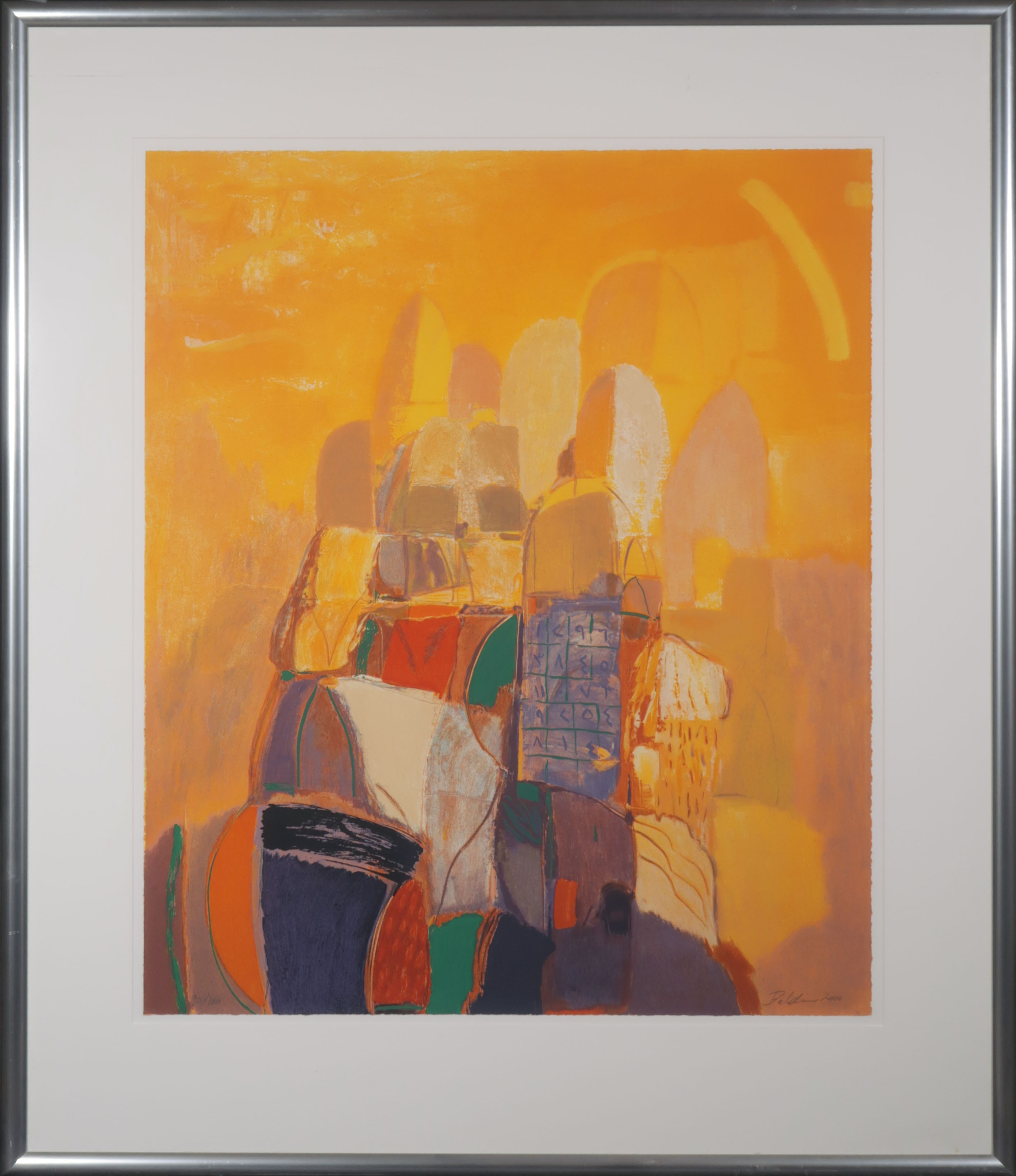 Ahmad Baldin - Zeefdruk, Dag - Ingelijst (Groot) verkocht voor € 50!
