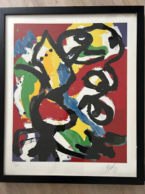 Karel Appel - Bird in summer landschape kaufen? Bieten Sie von 1150!