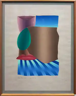 Wim Koster - Compositie II 11/40 - INGELIJST - 196B verkauft für € 35!