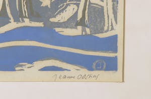 Jeanne Bieruma Oosting - Linosnede, Winterzon kopen? Bied vanaf 100!