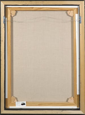 Magda Luttikhuizen - Zeefdruk op doek, De Ruimte Volgen - Ingelijst kopen? Bied vanaf 50!