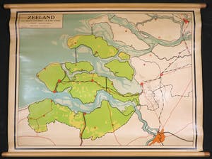 Curiosa - Schoolkaart van Zeeland (Groot) kopen? Bied vanaf 1!