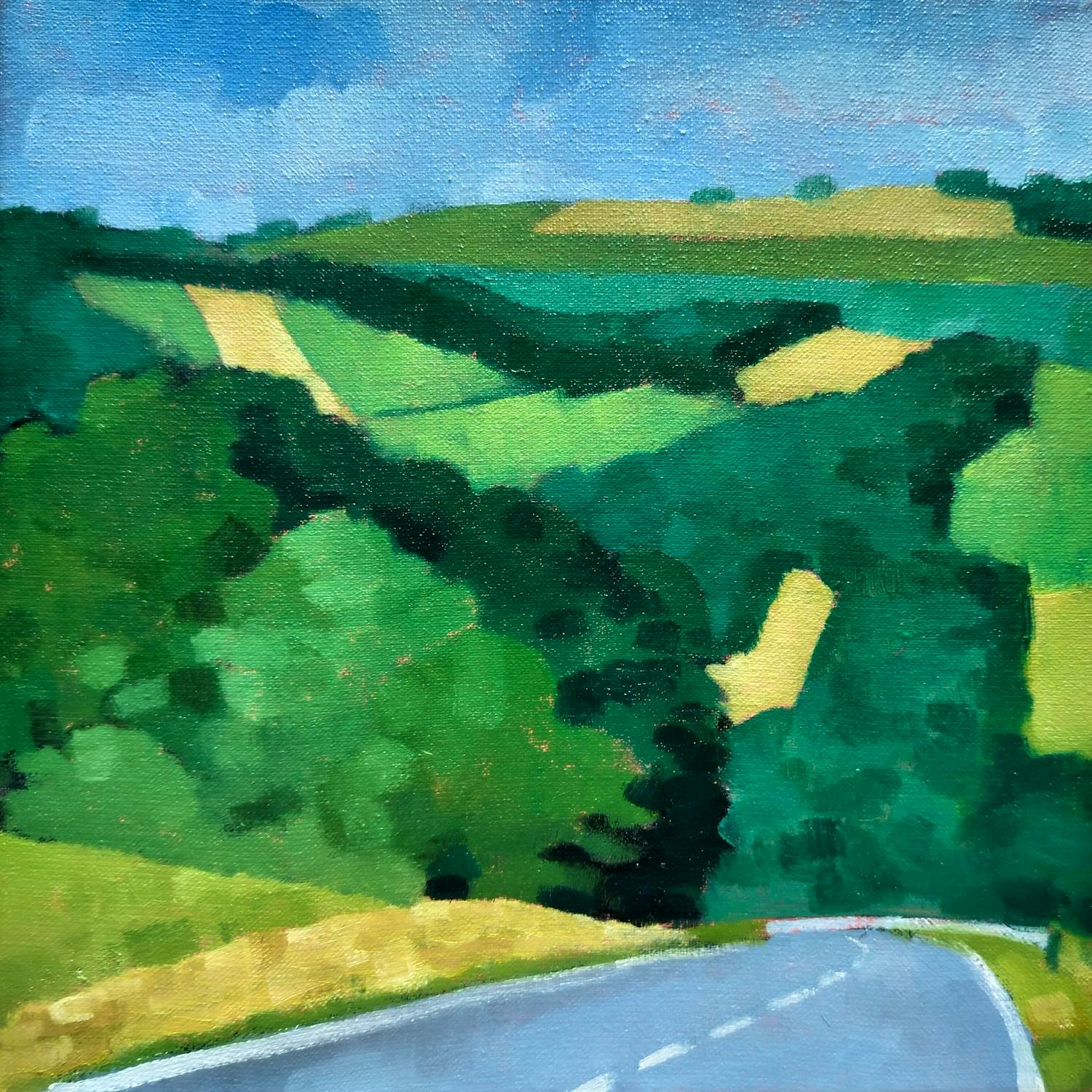 Willem Visser - Eifellandschap (5) kopen? Bied vanaf 80!