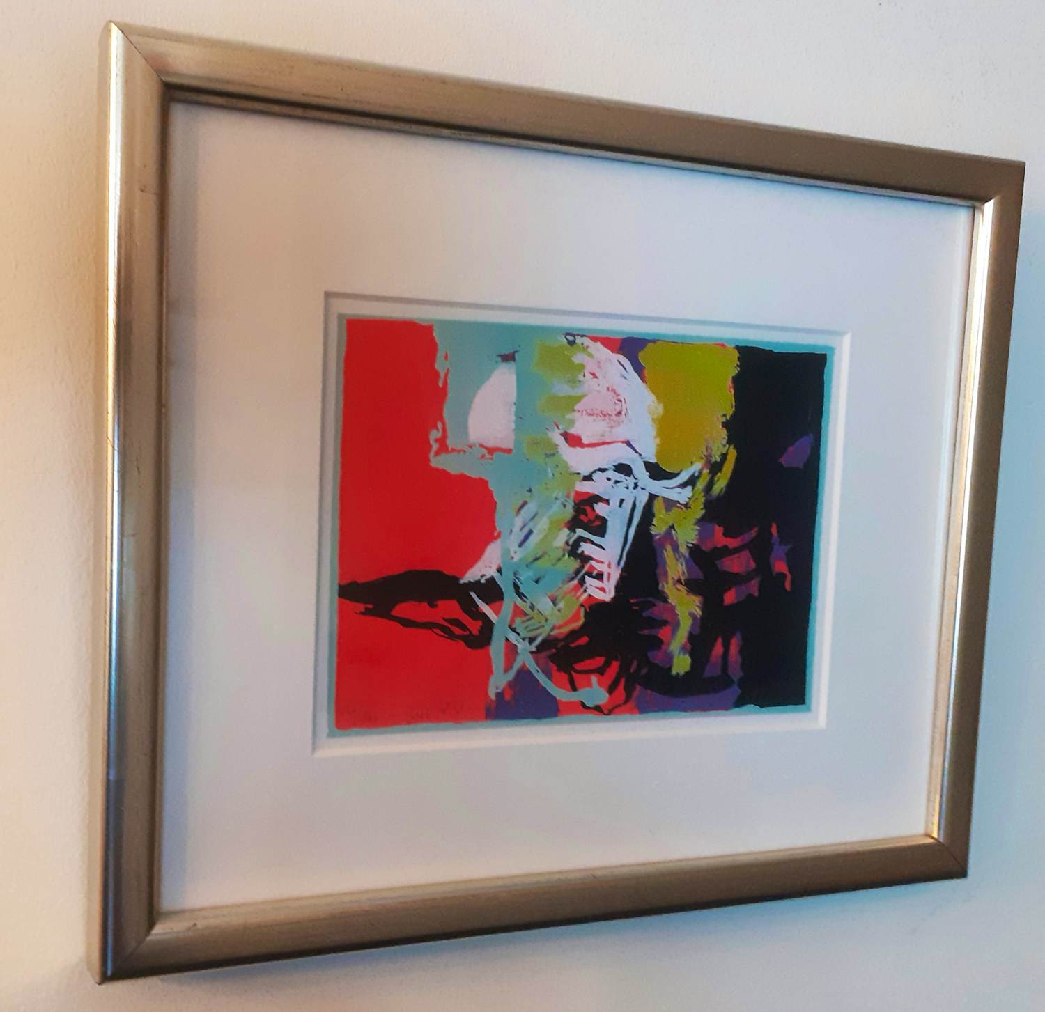 Miguel Ybanez - kleurrijke litho (mooi gelijst) verkocht voor € 52!