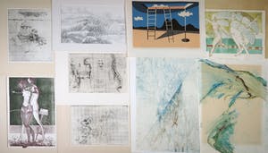 Mieke Kettler - en vele andere! - Groot lot met 32 werken op papier kopen? Bied vanaf 50!