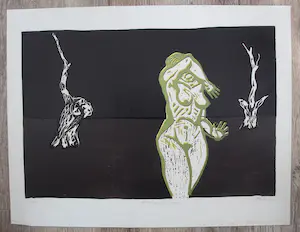 Hans Peters - litho: la fin du jour kopen? Bied vanaf 49!