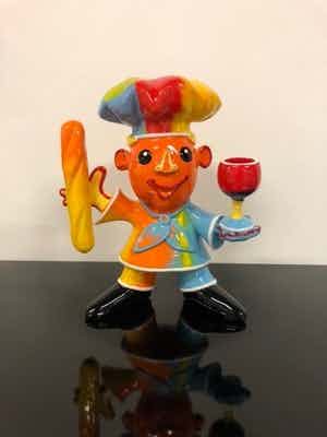 Ad Verstijnen - Beeld. Crazy Chef - 200 ex - 2017 verkocht voor € 45!