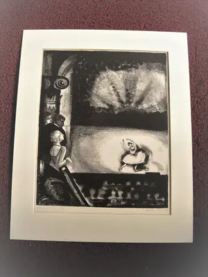 Jeanne Bieruma Oosting - ORIGINELE 1934 Litho "l'Opera a Paris" oplage slechts 15 ex! - potloodgesigneerd kopen? Bied vanaf 168!