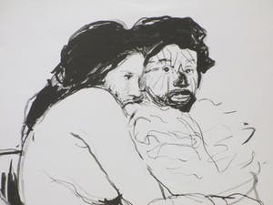 Aat Veldhoen - De Clown en het Naakt - Rotaprint kopen? Bied vanaf 50!