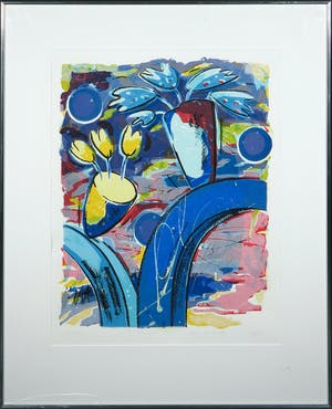 Susette van de Lande - Zeefdruk, Fiorini - Ingelijst (Groot) kopen? Bied vanaf 1!