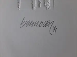 Miguel Berrocal - blinddruk, ‘David’, handgesigneerd, 1971 kopen? Bied vanaf 99!