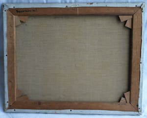 Niet of onleesbaar gesigneerd - Olieverf op doek, Stilleven met uien en flessen – gesigneerd kopen? Bied vanaf 10!