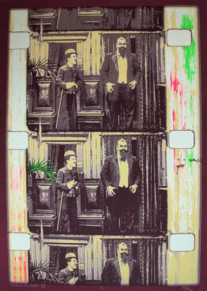 Henk van der Vet - 6 Zeefdrukken / Fotografiek , “Charlie Chaplin No I t/m VI” – 1988 – 89 x 64 cm kopen? Bied vanaf 1!