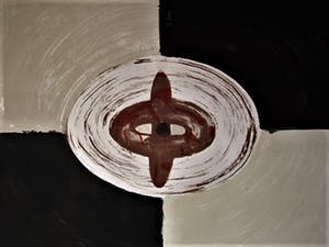 Piet Warffemius - Kunstcollectie Rabobank - Grote gesigneerde Zeefdruk "Portret III" kopen? Bied vanaf 10!