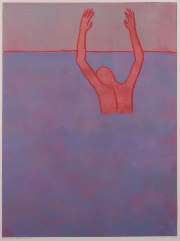 Raquel Maulwurf - Raquel Maulwurf: Lino, Zwemmen - Ingelijst kopen? Bied vanaf 40!