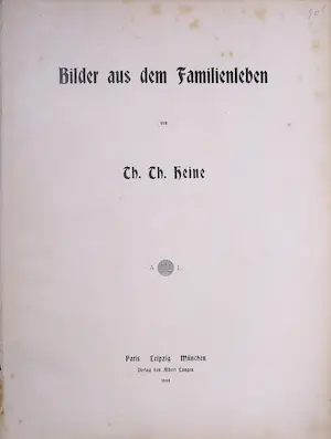 Buy Thomas Theodor Heine - Bilder aus dem Familienleben? Bid from 1!