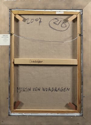 Martin van Wordragen - Gemengde techniek op doek, Oudstrijder - Ingelijst kopen? Bied vanaf 250!