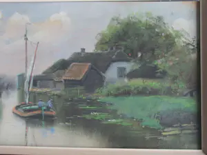 Gerard Cox (jr.) - scheepje op rivier kopen? Bied vanaf 50!