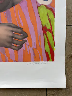 Jef van Tuerenhout - Gesigneerde kleurenlitho - Zeer goede staat kaufen? Bieten Sie von 95!