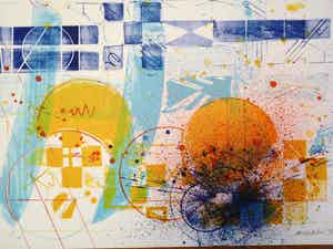 Sam Middleton - Zonder titel verkocht voor € 45!