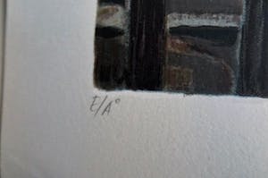 Valentin Bakardjiev - "Dalem" - Rivierlandschap met Vogel - zicht op Kasteel Loevestein kopen? Bied vanaf 29!