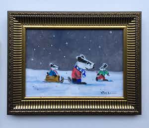 Henk Poeder - Dassen verkocht voor € 50!