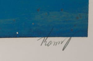 Niet of onleesbaar gesigneerd - Handbewerkte zeefdruk, Zonder titel (Groot) kopen? Bied vanaf 1!