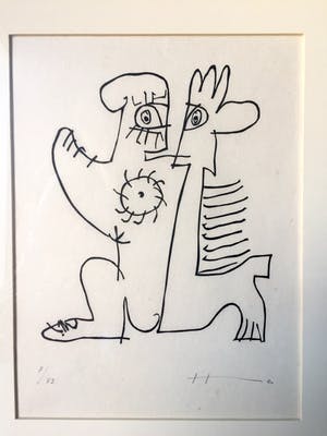 Pavel Husa - Lithografie, Ingelijst kopen? Bied vanaf 60!