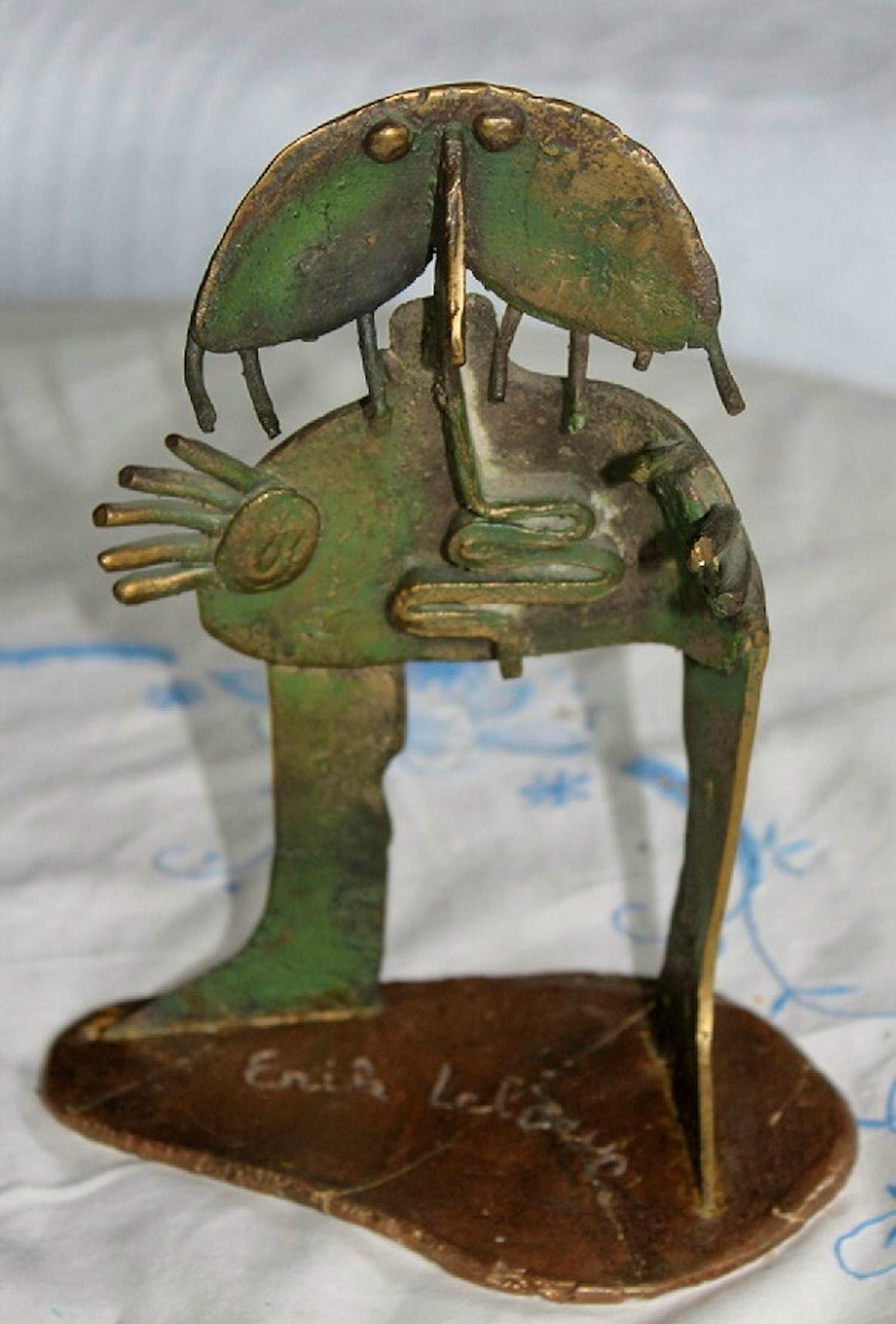 Brons (Onbekend) - mr. lombric (sta) kopen? Bied vanaf 20!