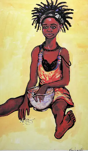 Peter Klashorst - Zonder titel kopen? Bied vanaf 30!