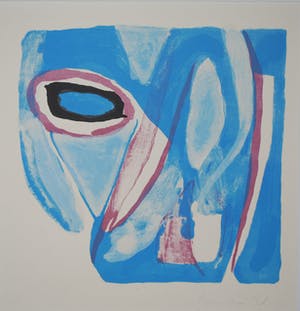 Bram van Velde - litho, met potlood gesigneerd en genummerd 2 - incl groot kunstboek kopen? Bied vanaf 299!