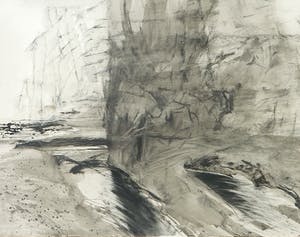 Jaap Ploos van Amstel - Gemengde techniek op papier, De bronnen van de Lethe - Ingelijst kopen? Bied vanaf 20!