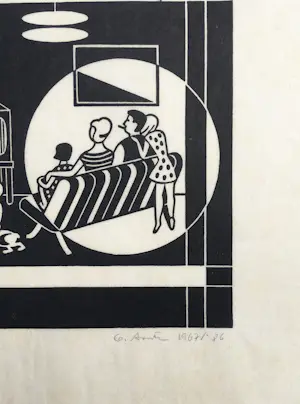 Gerd Arntz - Television - Kijkgenot - 1967/1986 kopen? Bied vanaf 250!