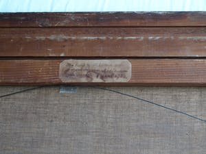 Johan Hendrik Kaemmerer - Olieverf op doek , Boerderij met geit – ingelijst , 70 x 100 cm kopen? Bied vanaf 200!