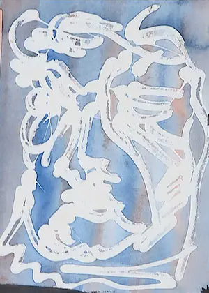 Floor van Keulen - Inkt en Aquarel op papier, Zonder titel kopen? Bied vanaf 35!