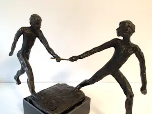 Astrid Veldhuyzen-Koppen - “ De Estafette lopers “ kopen? Bied vanaf 99!