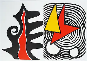 Alexander Calder - Complete DLM 201, publicatie met o.a. 5 originele litho’s kopen? Bied vanaf 175!