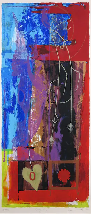 Piotr Konkel - Zeefdruk, Origin - Ingelijst (Groot) kopen? Bied vanaf 40!