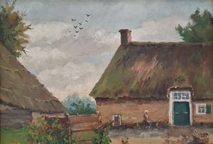 Niet of onleesbaar gesigneerd - Een huis op boerderij kopen? Bied vanaf 1!