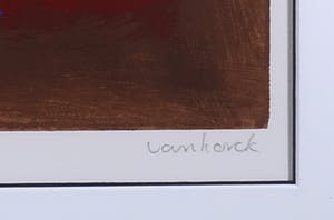 Hans Vanhorck - Zeefdruk, Labyrinth - Ingelijst kopen? Bied vanaf 35!