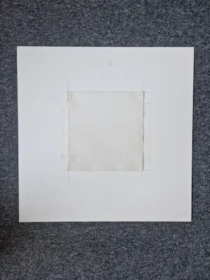 Jan Kuiper - Galerie Petit - gemengde techniek (oa collage) "rokende puinhopen" - gesigneerd kaufen? Bieten Sie von 48!