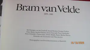 Bram van Velde - Bonnefantenmuseum Maastricht. kopen? Bied vanaf 25!
