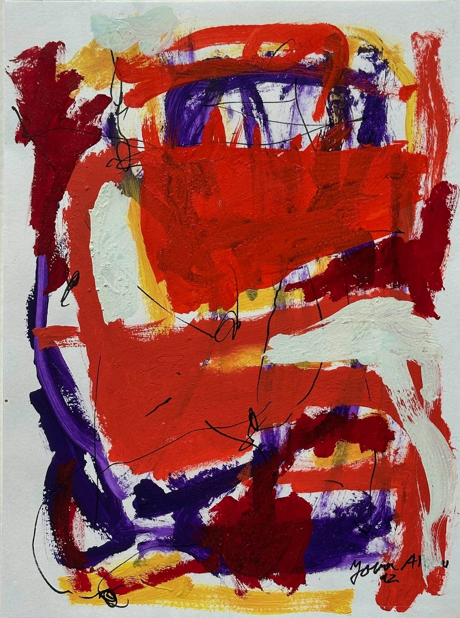 Buy Jovan Jovanovic - Abstrakt 2? Bid from 130!