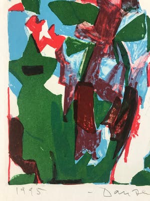 Helle Thorborg - Kleurenlithografie - 'Dansende Dryade' - Gesigneerd - 1995 kopen? Bied vanaf 45!