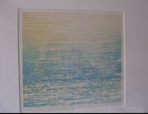 Reinoud Kuipers - Houtsnede, Water - Ingelijst. kopen? Bied vanaf 20!